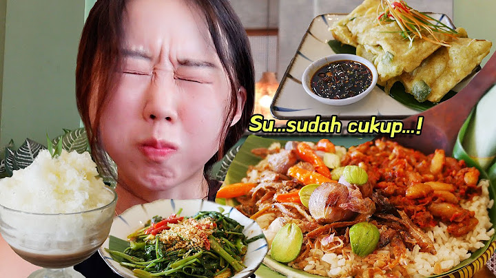 Kasih makanan Indonesia ke teman Korea sampai dia bosen!😂