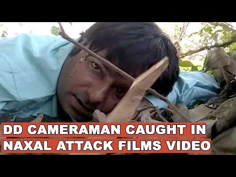 DD cameraman caught in Naxal attack films selfie video, tells mother 'I might not survive'