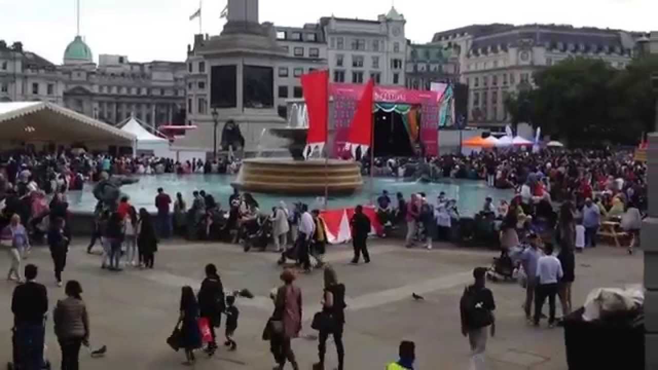 Eid mela 2015 at Trafalgar square London