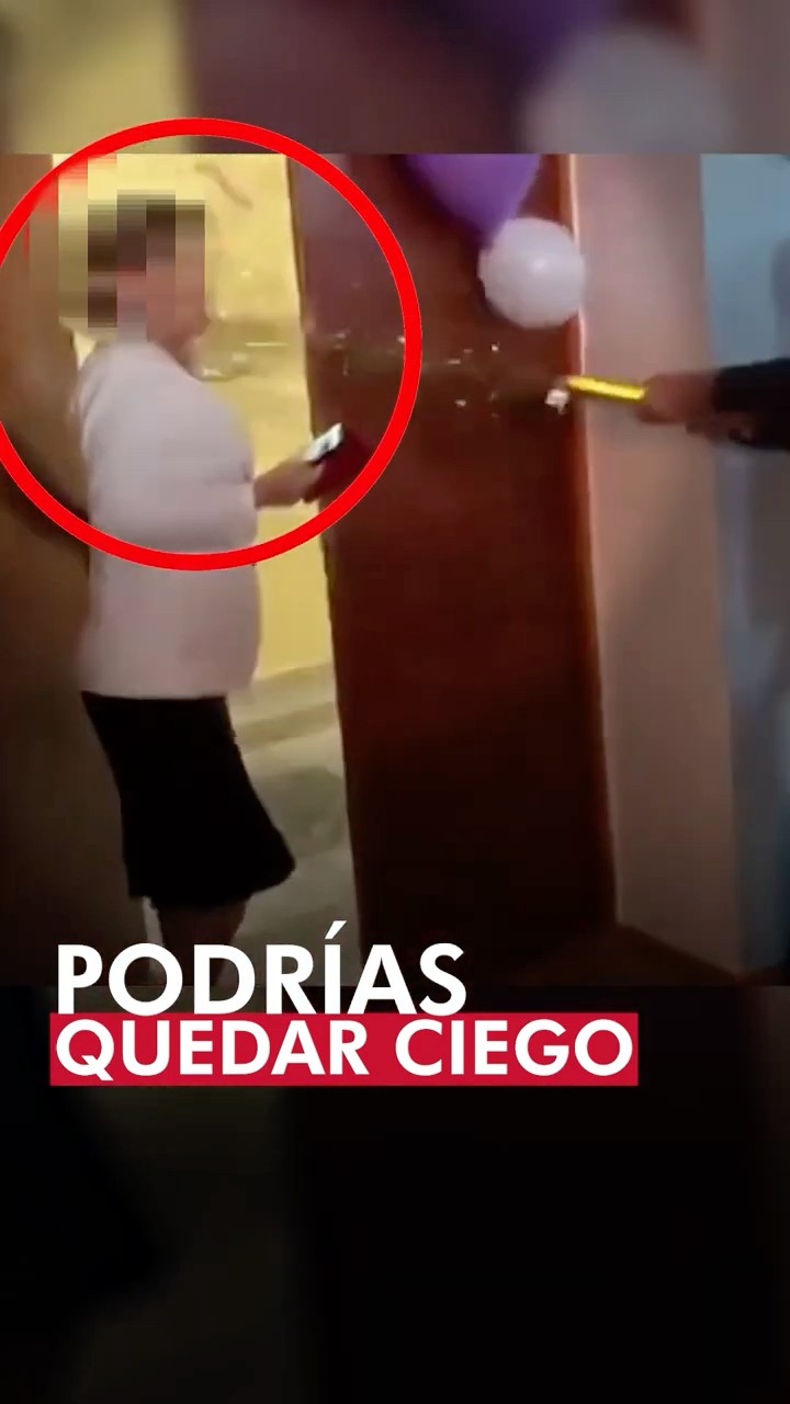 ¿Un cañón de confeti podría dejarte ciego? @ParamédicoCarlosGuerrero