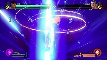 MARVEL VS CAPCOM: RYU VS HAGGAR