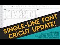 Single-Line Fonts in Cricut Design Space: How to See and Use Them!