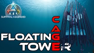 underwater floating & CAGED!! meta skeleton tower - ASA