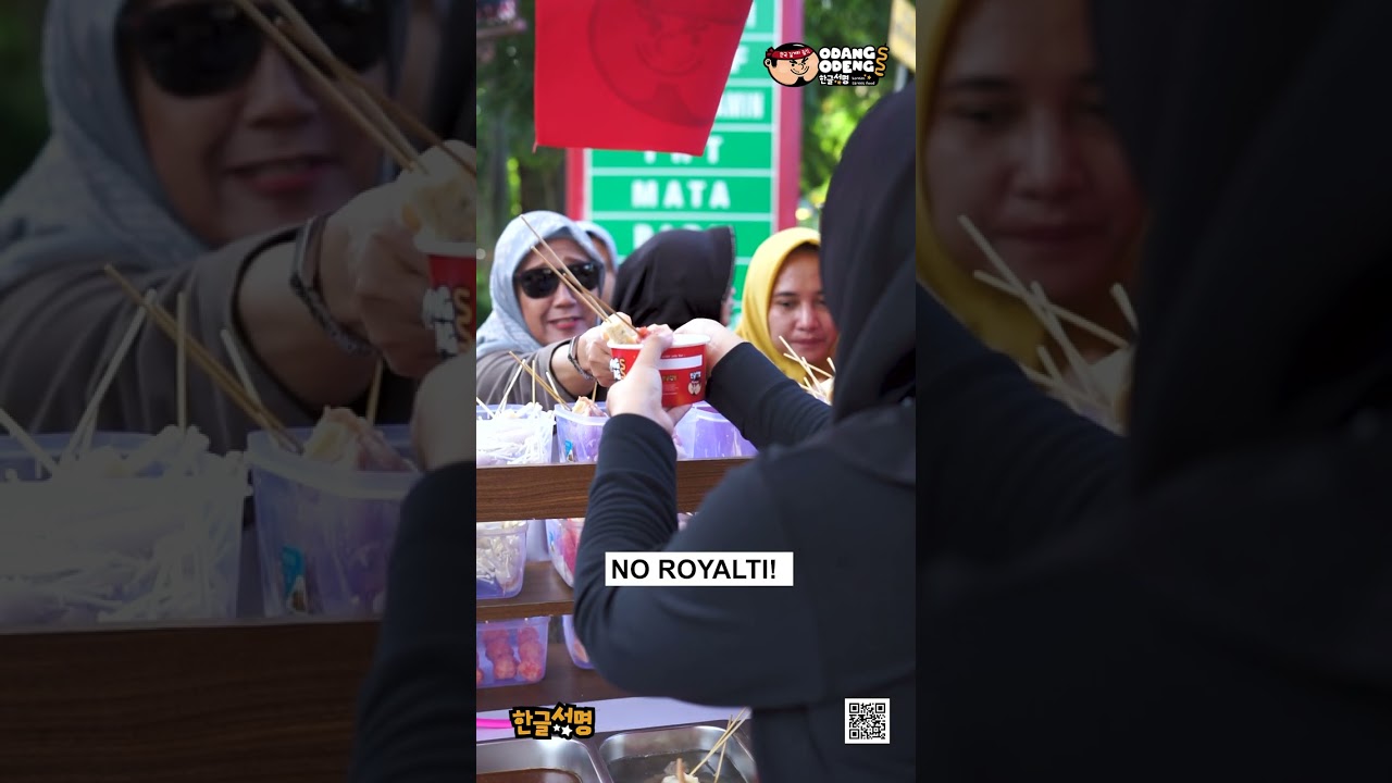 #SHORTS Ini Nih Makanan Khas Korea Yang Lagi Viral!! ODANG ODENG