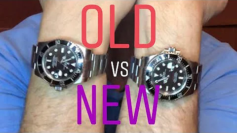 New Rolex Submariner vs vintage Rolex Submariner