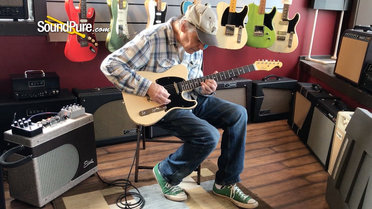 Elliott Guitars Trans White Sugar Pine - Quick n' Dirty