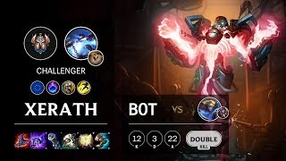Xerath Bot vs Ezreal - EUW Challenger Patch 10.6