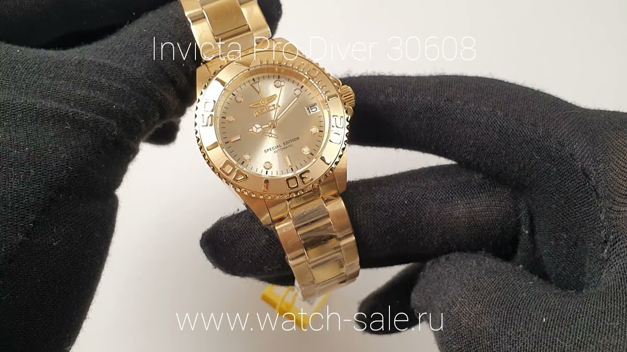 Часы женские механика с автоподзаводом Invicta Pro Diver Lady Automatic 30608