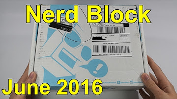 Nerd Block Classic June 2016
