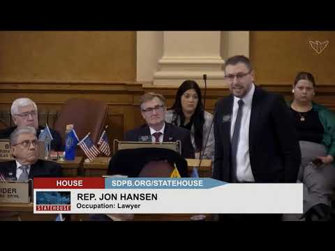 SD Rep. Hansen on Help Not Harm Bill