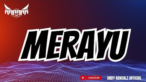MERAYU [ THOMAS ARYA ] FUNKOT NEW REMIX COVER BY ANDY AENCALZ OFFICIAL