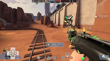 A quick Rocket Jump on Badwater Basin. | Team Fortress 2 Random Content