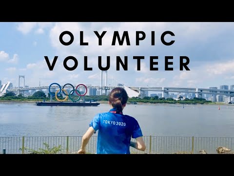 What is it like to be a Tokyo 2020 Olympic Volunteer? |  A day in life VLOG