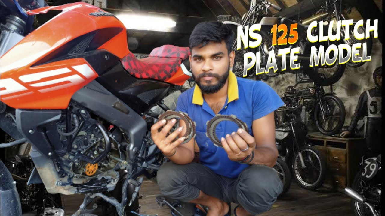 NS 125 clutch plate modelbajaj genuine parts. YouTube