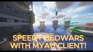 Bedwars Speedrun With Myau Client