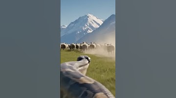 Unbelievable! Heroes Take On Giant Python in Heart-Stopping Rescue of German Shepherd & Sheep #movie