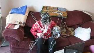 Silly String on Mom