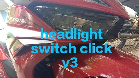 installation headlight switch click v3