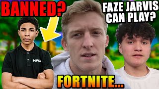 UnknownxArmy BANNED? NEW Rule Lets FaZe Jarvis Play Fortnite? Tfue says fortnite is.. Clix NEW Trio!