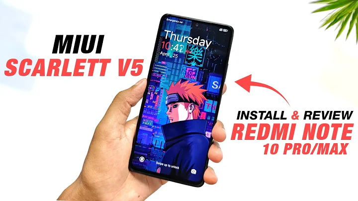 MIUI Scarlett V5 Skyline For Redmi Note 10 Pro/Max | Android 13 | Scarlett Lab | Install & Review - DayDayNews