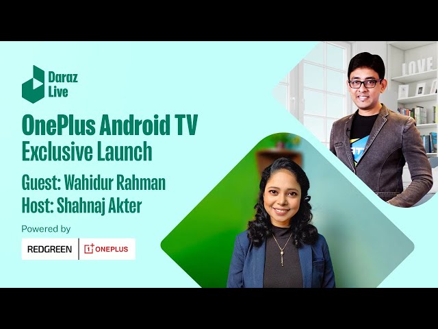 OnePlus Android TV Exclusive Launch | Tech to the point | Shahnaj Akter