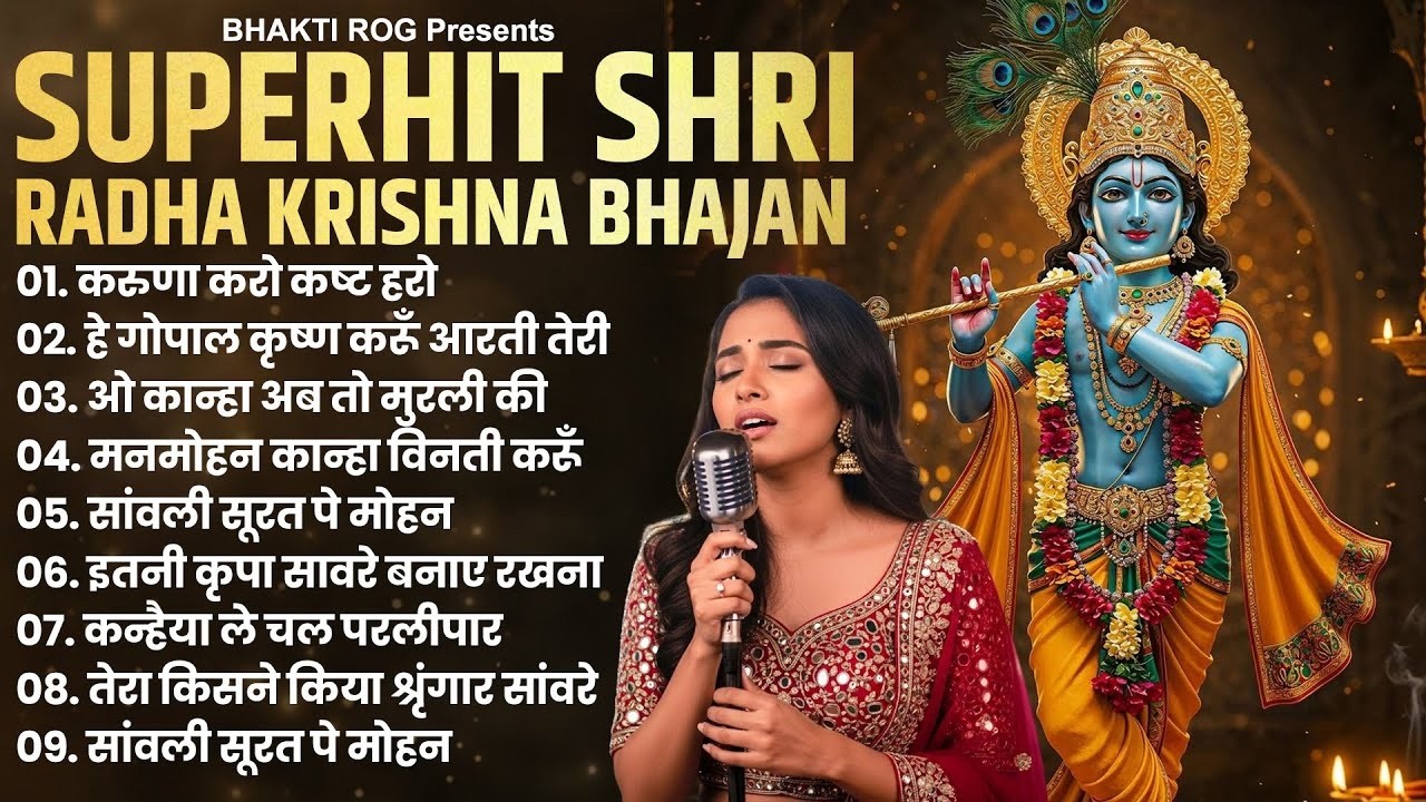 Radha Krishna Bhajan | 10 राधा कृष्ण भजन | Superhit Krishna Bhajan 2026 | Radha Krishna Ji Ke Bhajan