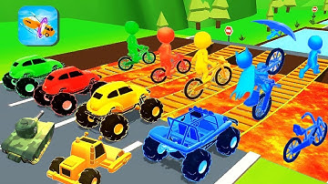 Shape Shifting All Levels 🏃‍♂️🚗🚲🚦 Gameplay Walkthrough Android, ios Big Update PC Full Screen 103.
