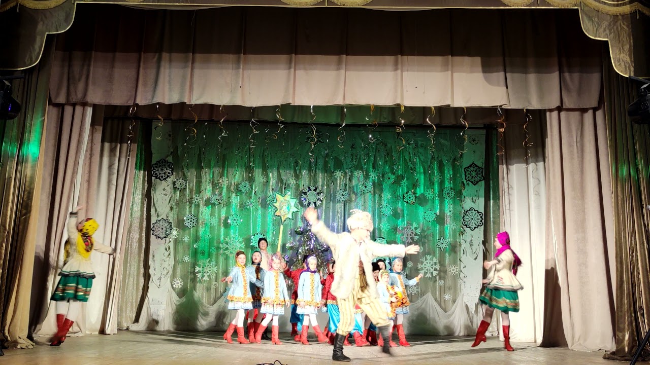 Ансамбль народного танцю Джерельце - Різдвяні розваги Шосткинський ЦЕВ