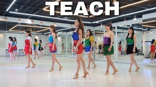 드 파티 앤 파티 라인댄스 | 티치 | De Party En Party line dance | teach |