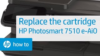Replacing a Cartridge - HP Photosmart 7510 e-All-in-One Printer (C311a)(, 2012-05-24T17:37:33.000Z)