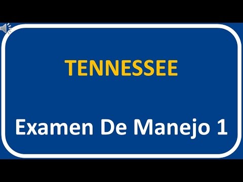 Examen De Manejo De Tennessee 1