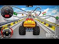 Monster Truck Impossible Ramp Racing – GT Car Stunts 3D Android Gameplay 😱