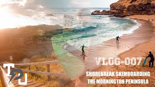 Learning skimboarding in Australia! BIG CREW! TDU VLOG 007