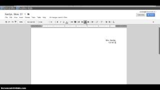 Setting Up Google Docs Screencast