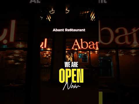 Abant Restaurant Jadaf Dubai Now We Are Open 10th October 2025