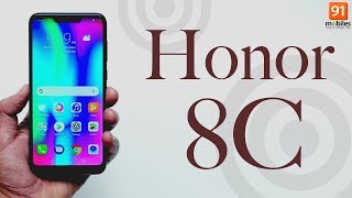 Honor 8C: Unboxing | Hands on [Hindi हिन्दी]