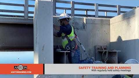 Ensuring Safety in Construction: Ashton Sawing & Drilling