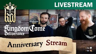 Kingdom Come: Deliverance - Anniversary Stream (PART 2/6) with Martin Ziegler and Jan Rucker