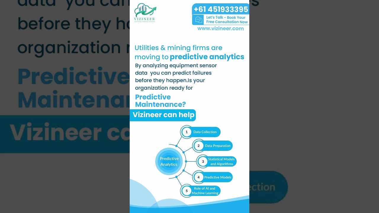 Predictive Analytics for Utilities & Mining | Prevent Failures Before They Happen | Vizineer