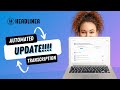 Headliner Update: How to Create Automated Transcripts #Headliner #podcastingtool