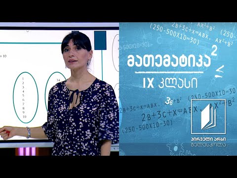 მათემატიკა IX კლასი - ფუნქცია #ტელესკოლა