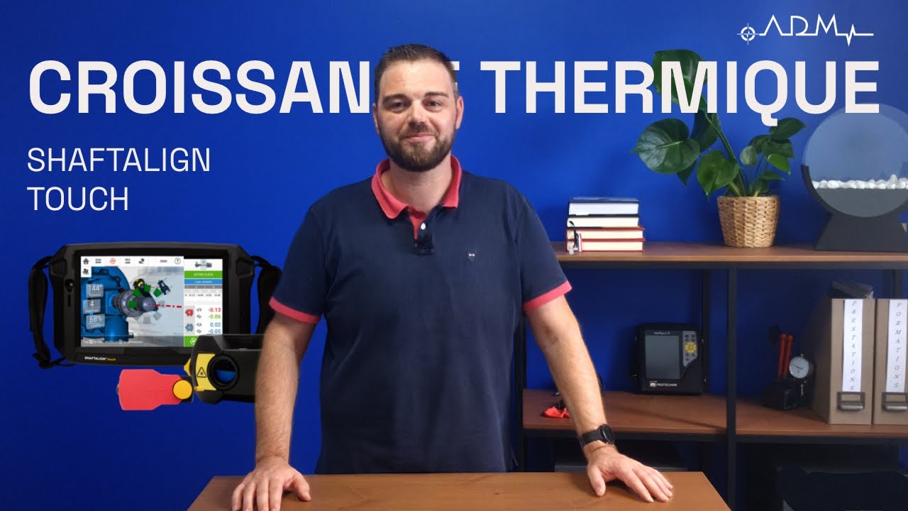 Anticipation des Croissances Thermiques avec le ShaftAlign de PRUFTECHNIK | ADM