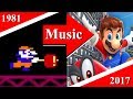 Evolution of Super Mario Bros. Theme Song  (1981-2017)