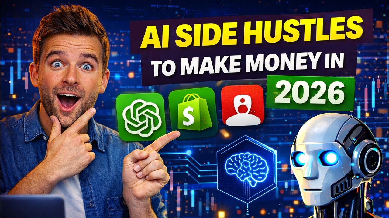 Top AI Side Hustles to Make Money in 2026 (Beginner Guide) #aitools # ...