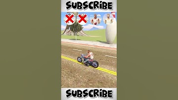 Zombie Franklin Vs Others Zombies Bike Stunt Challenge 🔥 in Indian Bike Driving 3D #shorts #zombie