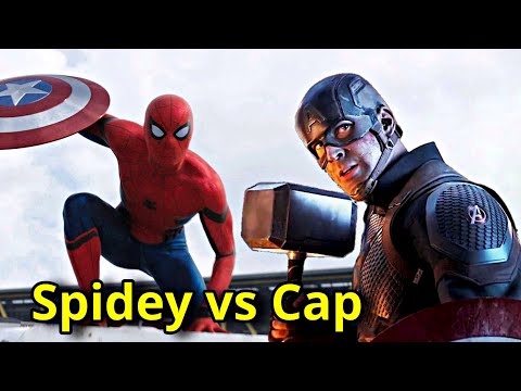 Spider-Man vs Captain America Explained In HINDI | Captain America & Spiderman Comparison In HINDI