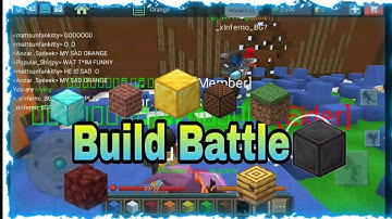 Blockman go Build Battle Playing With My Friends!😱