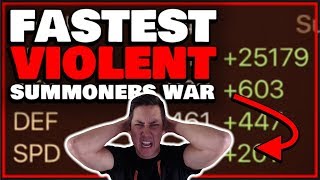fastest violent set in summoners war no clickbait screenshot 5