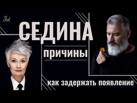 Седые волосы: причины появления и как замедлить процесс.