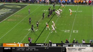 Tennessee vs Purdue THRILLING Ending | 2021 College Football